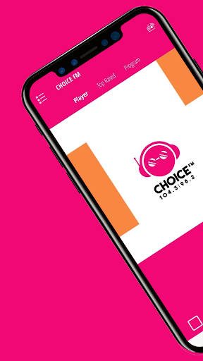Android application CHOICE FM screenshort