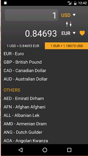 Currency Converter Screen 2