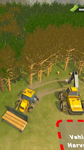 Mega Harvester: مصنع الأخشاب