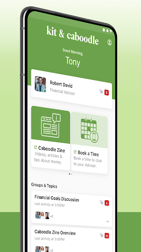 Android application KIT: Caboodle Client Portal screenshort