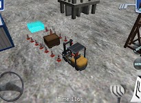 screenshot of Forklift madness 3D simulator