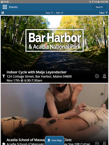 Screenshot of Visit Bar Harbor