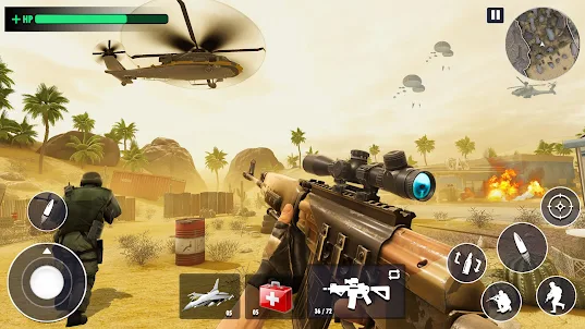 Desert Sniper Shooting 3D