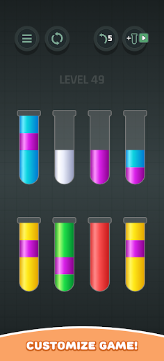 Water Sort Puzzle: Color Game - Screenshot 3