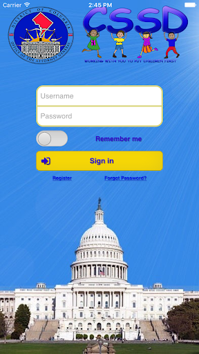 Android application CSSD Mobile App screenshort