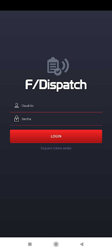 Android application F/Dispatch screenshort