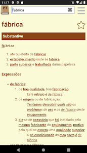 Dicionário português offline