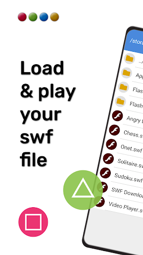 Android application FlashLoader screenshort