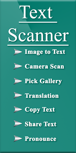 Android application Text Scanner OCR screenshort