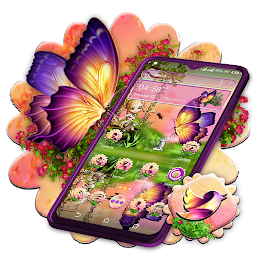 Icon image Butterfly Girl Nature Theme