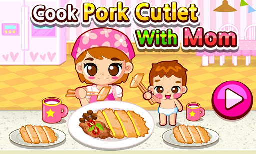 Cook Pork cutlet with mom