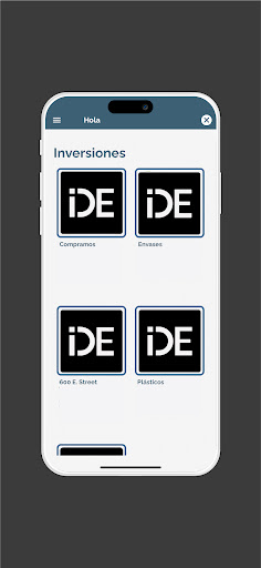 IDE Inversionistas Screen 2