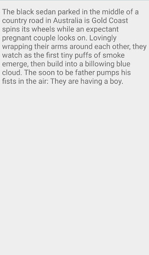 Australian Gender Reveal Party