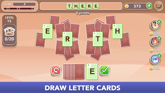 Word Deal Card Game Word Games 1.101 APK + Mod (Remove ads / Unlimited money) for Android