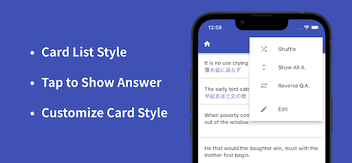 CLQA: Make Your Flashcard List Screen 2