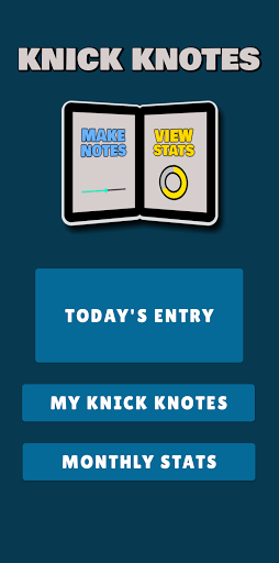 Android application Knick Knotes screenshort