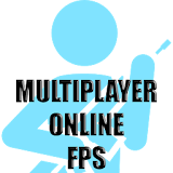 Simple FPS multiplayer icon