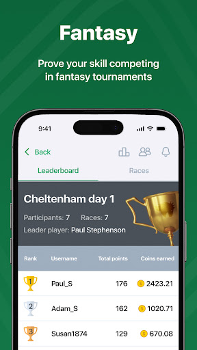 Fantasy Horseracing Screen 3