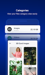 SD Card File Transfer manager Screenshot