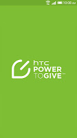 screenshot of HTC Power To Give