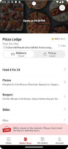 Pizza Lodge Screen 3