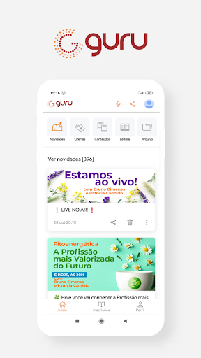 Android application Guru Luz da Serra screenshort