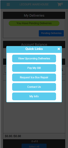 Android application Lecoupe Ice screenshort