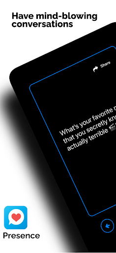 Android application Presence Conversation Starter screenshort