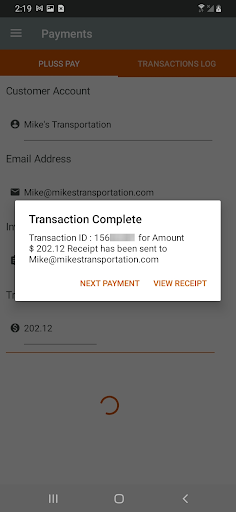 PlussPay Mobile Screen 2