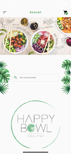 Android application Happy Bowl screenshort