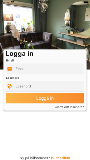 Android application Hälsohuset screenshort