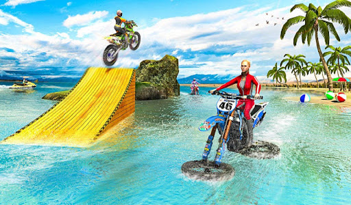 Water Surfer Racing In Moto Screen 3