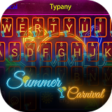 Summer Carnival Theme&Emoji Keyboard icon