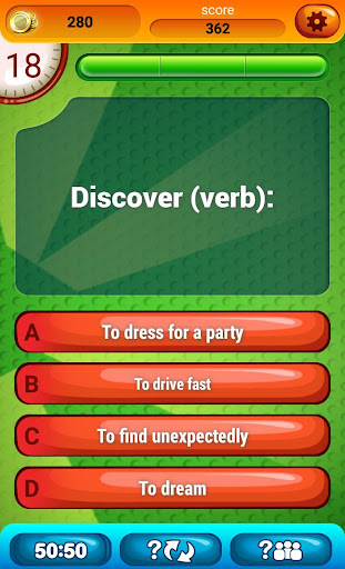 English Vocabulary Quiz lvl 1 Screen 3