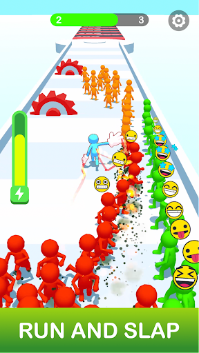 Android application Slapping Faces screenshort