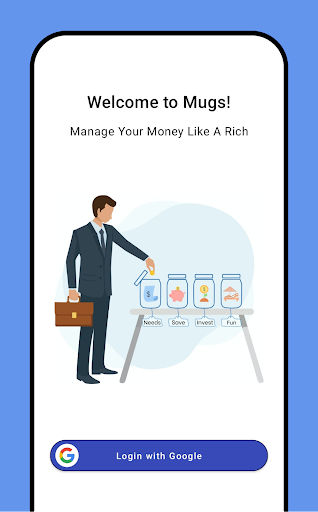 Android application 50 30 20 & Jar money manager screenshort