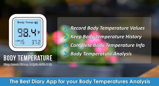 Android application Body Temperature Diary/Tracker screenshort