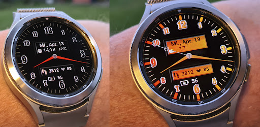 TSD34 Watch Face for Wear OS Screen 2
