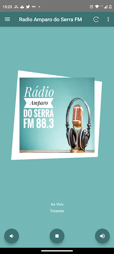 Android application Radio Amparo do Serra FM screenshort