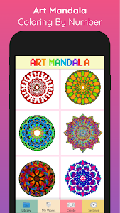 Art Mandala Pixel By Number Unknown