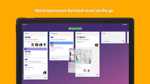 Screenshot of Trello: Manage Team Projects