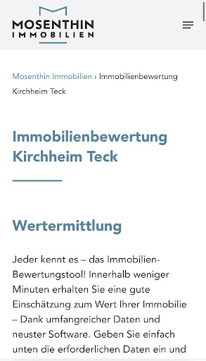 Mosenthin Immobilien - Die App Screen 3