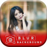 Blur Background Effect, DSLR Camera icon