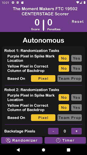 Android application FTC Scorer 2023-24 screenshort