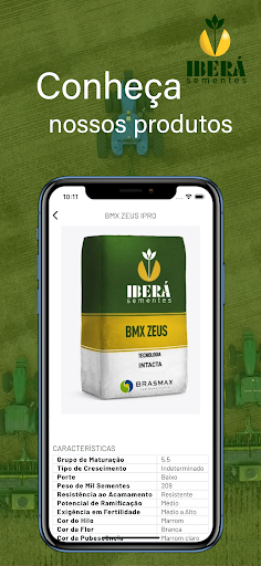 Android application Iberá Sementes screenshort