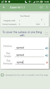 Premium English Irregular Verbs (PREMIUM) 6.4 Apk 5