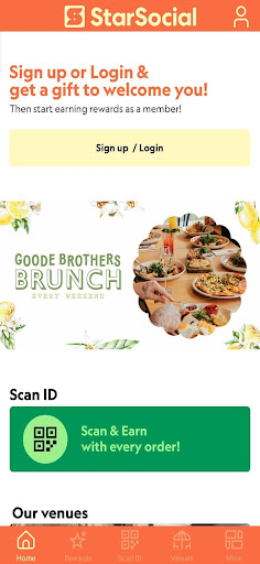 StarSocial Rewards Screen 2