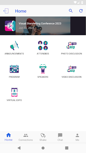 Future Media Conferences Screen 3
