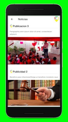 Casagua App Screen 2