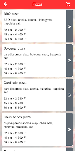 Rácsos Pizzéria Screen 2